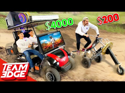 $200 vs $4000 Go Kart Challenge! *this is so unfair😂*