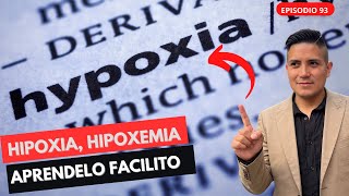 HIPOXIA TIPOS E HIPOXEMIA PRIMERA PARTE. EXPLICACIÓN FÁCIL Y SENCILLA