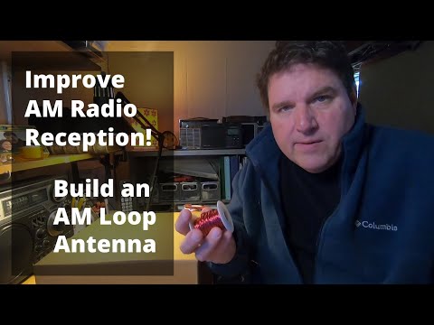 Improve AM Radio Reception with a DIY Loop Antenna!