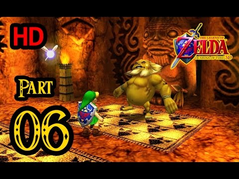 Zelda Ocarina of Time 3D 100% Walkthrough 1080p HD Part 6 - Goron City - Darunia - Goron Bracelet
