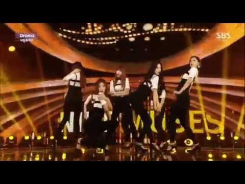 [HD繁中字] 150201 Nine Muses (나인뮤지스) - Drama (드라마) @ Inkigayo
