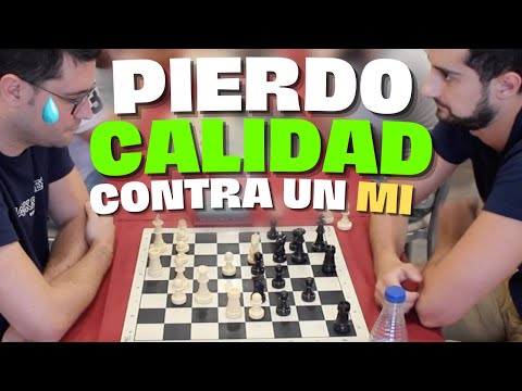 I lose QUALITY against an INTERNATIONAL MASTER - Spanish Blitz Championship Round 3 - GM Spider I...