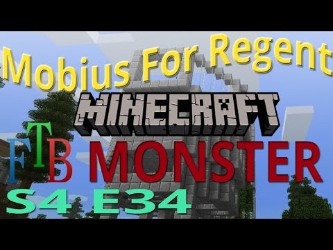 Mobius For Regent: Minecraft FTB Monster - 1 Year Town Tour - M4R434