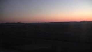 preview picture of video 'EB_westbound_into Grand Forks ND at Dawn 2014-03-16'