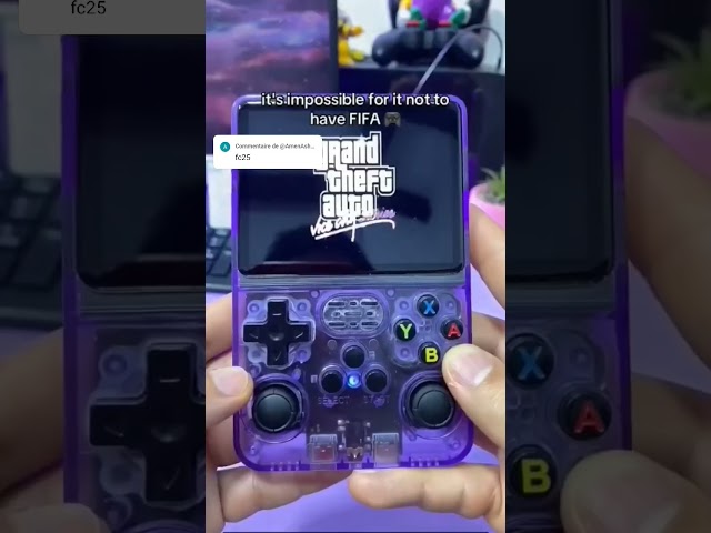 Vídeo relacionado con Febotak R36S - Consola de Juegos portátil Retro, Pantalla IPS de 3,5 Pulgadas, 128 GB de Memoria, más de 40.000 Juegos, basada en ARKOS de código Abierto LINXU, batería de 3500 mAh (Púrpura)