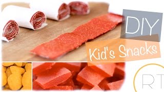 DIY SNACKS FOR KIDS