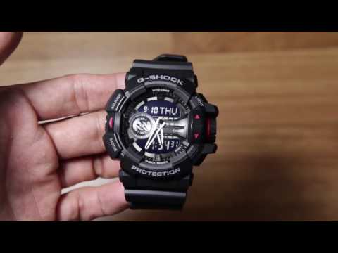 Casio G-shock GA-400-1B Black edition