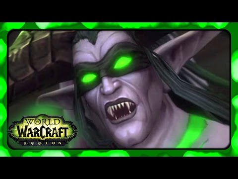 WOW Legion 🌟 Demon Hunter Cutscene/Cinematic - Illidan at the Black Temple Intro