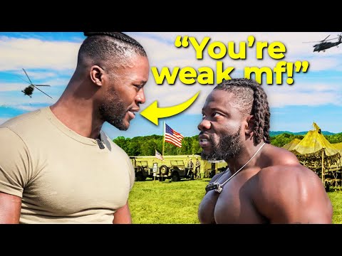 BODYBUILDER vs U.S MILITARY (Who's The Strongest?)
