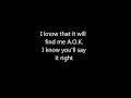 Watershed - Letters with Lyrics 