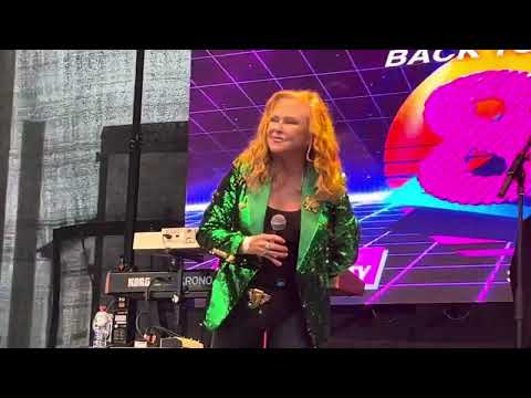 Carol Decker (T’Pau) - China in your hand - Ebrington Square - Back to the 80’s - August 25th 2024