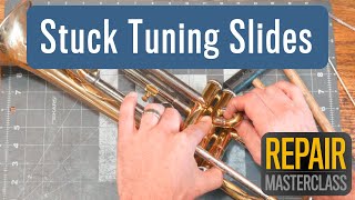 Stuck tuning slides