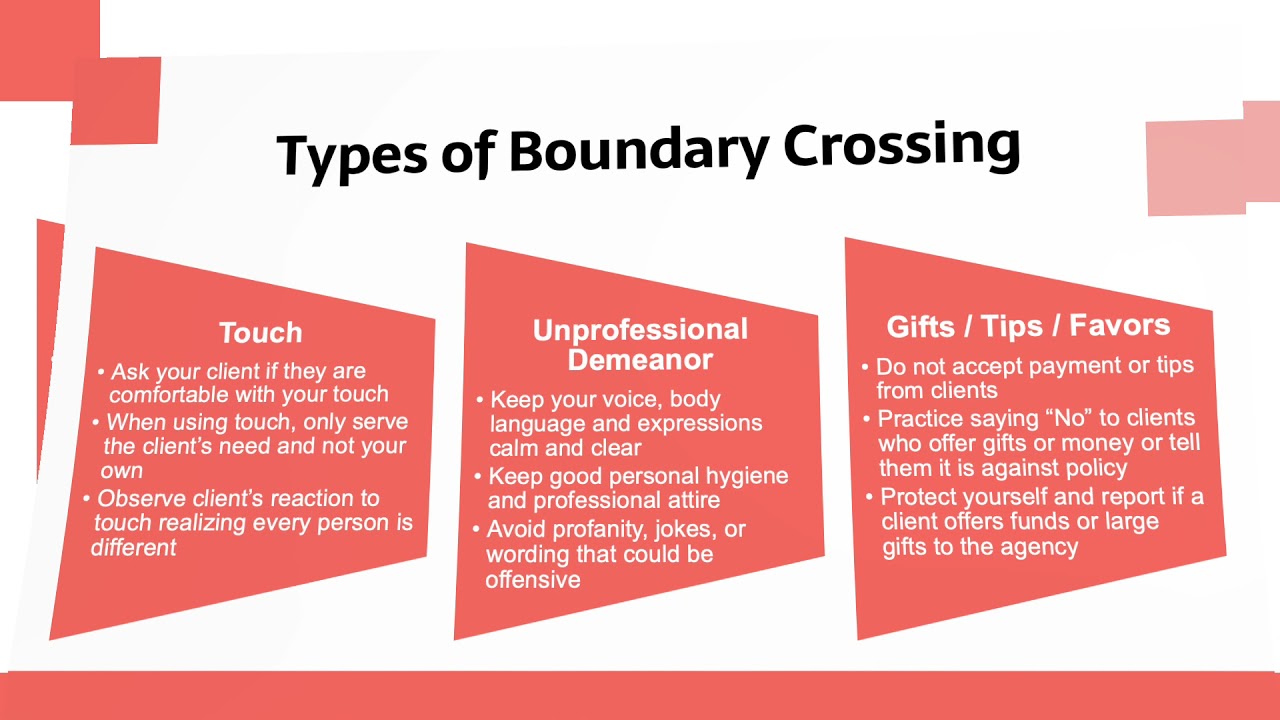 Professional Boundaries for Caregivers