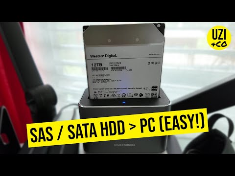Connecting a SAS / SATA HDD to a PC is Easier Than You Think!