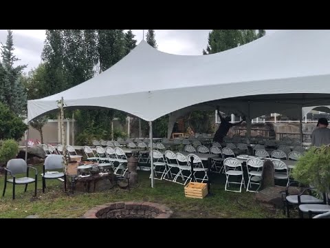 Lots of Country Wedding Setups