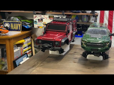 Traxxas TRX4 Defender Converted to Clipless Mount