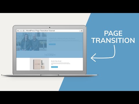 Tutoriel sur la transition de page WordPress