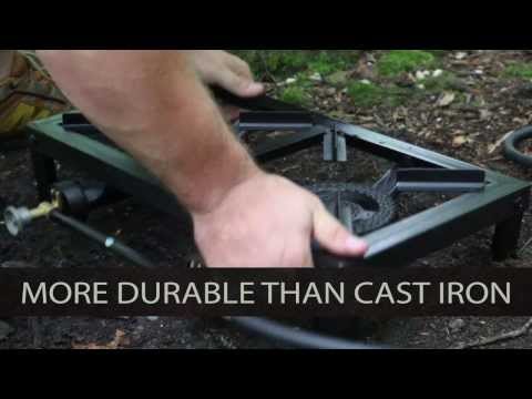 BaseCamp Angle Iron Stoves.