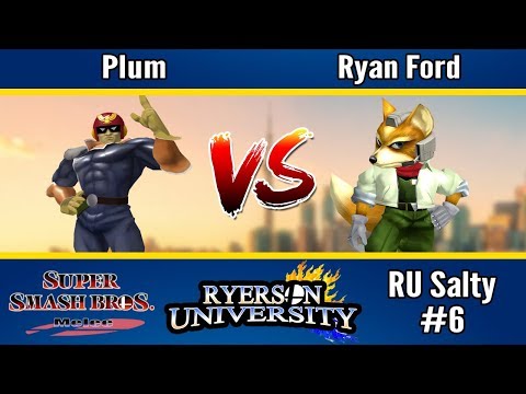 RU Salty Winter 2018 #6 - Plum (Captain Falcon) vs Ryan Ford (Fox) - Grand Finals