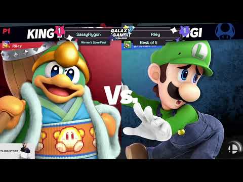 GGxC 3 - SassyFlygon (Luigi) Vs. Riley (King DeDeDe) - Top 8: Winners Semi-Final