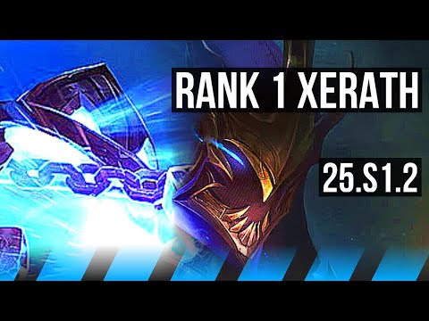 XERATH vs ZED (MID) | Rank 1 Xerath, Rank 9, 5/1/2 | KR Challenger | 25.S1.2
