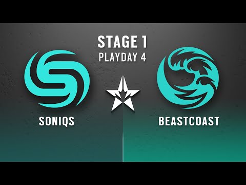 Soniqs vs Beastcoast // North American League 2022 - Stage 1 - Playday #4