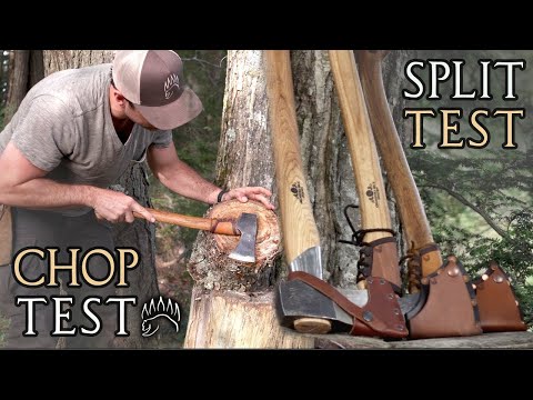 3 Great Camping Axes Compared - [Gransfors Bruk]