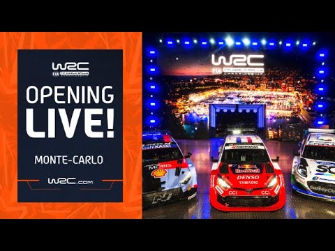 Opening Ceremony LIVE | WRC Rallye Monte-Carlo 2026