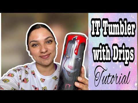 How to add Blood Drips to my IT tumbler