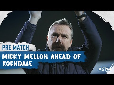 Pre Match | Micky Mellon (Rochdale)