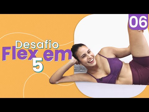 Desafio Flex em 5: Flexibilidade do Quadril, Pernas e tronco (Alongamento Rápido!)