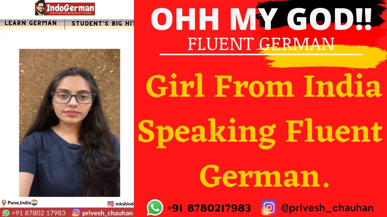 Ohh My God|Girl From India Taking About A Famliy Trip In German|Privesh A. Chauhan