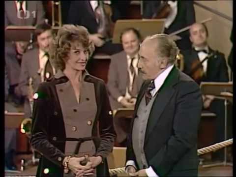 Yvetta Simonová a Miloš Kopecký v pořadu RING VOLNÝ (1979)