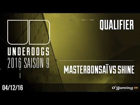 Masterbonsaï vs Shine TvZ - Underdogs 2016 Saison 9 Qualifier - Starcraft II