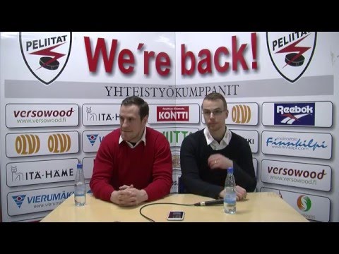 Lehdistötilaisuus Peliitat - KeuPa HT 4.3.2016