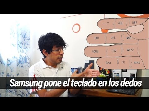 Samsung pone el teclado en los dedos