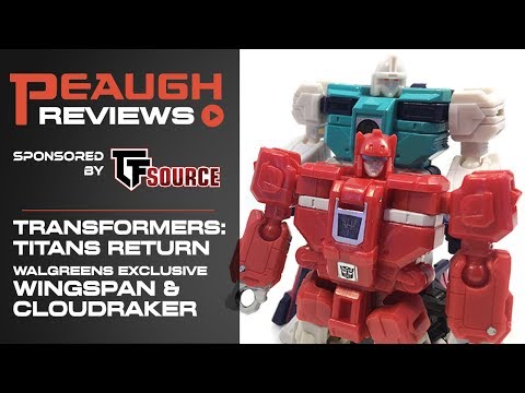 Video Review: Transformers: EARTHRISE - WINGSPAN and CLOUDRAKER