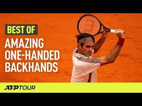 One-Handed Backhands | THE BEST OF | ATP