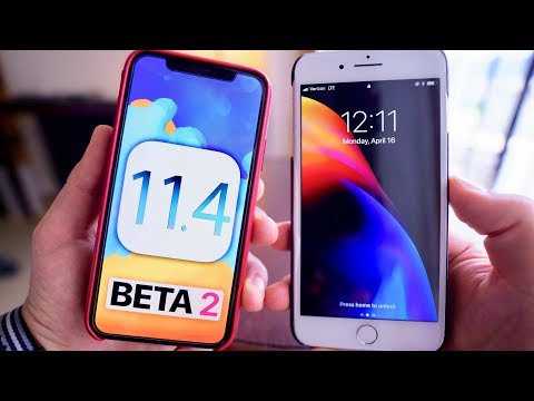 iOS 11.4 Beta 2 Released! New Wallpaper & X Feature