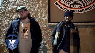 IRON SOLOMON ON O RED RIPPING HIS SHIRT AFTER POCKET CHECK AT VOL 3