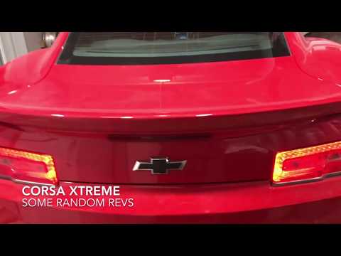 Corsa Xtreme Cat Back - 2015 Camaro 2SS