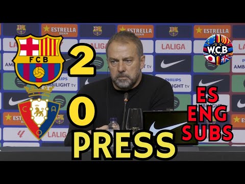 FLICK PRESS FC BARCELONA 2 - 0 OSASUNA LA LIGA J17  | ES + ENG SUBS