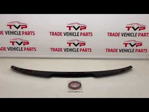 Fits BMW 3 Series G20 G80 M3 2019- Rear Trunk Boot Lip Spoiler Gloss Black video