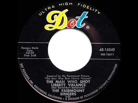 1st RECORDING OF: The Man Who Shot Liberty Valance - Fairmount Singers (1962)