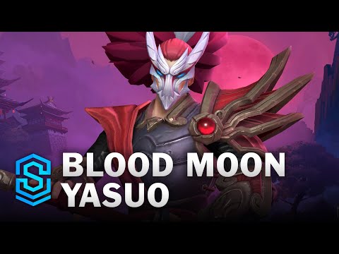 Blood Moon Yasuo Wild Rift Skin Spotlight