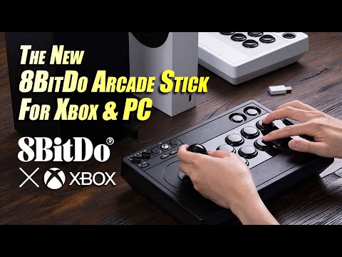 The All New 8Bitdo Arcade Stick for Xbox & PC Is Here And Its Wireless!