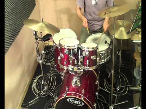 Trinity Guildhall 2011-2013. Drumkit Grade 1 Rudiment Study. Frank Hockney drums