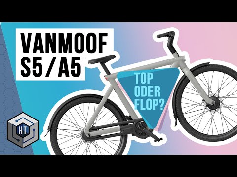VANMOOF S5 / A5 im Test - Was kann das E-Bike? | Zubehör & Versicherung (REVIEW)