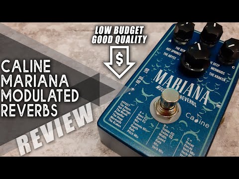 AWESOME Budget PEDAL | Caline CP-507 MARIANA Modulated Reverbs | VIDEO REVIEW [NO TALK]