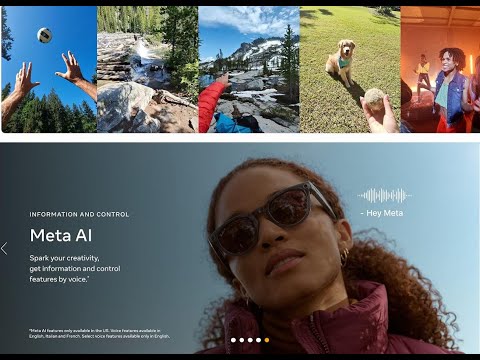 Experience the Future with Ray-Ban Meta Wayfarer Smart Glasses.